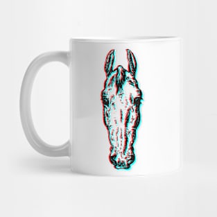 3D horse head Mug